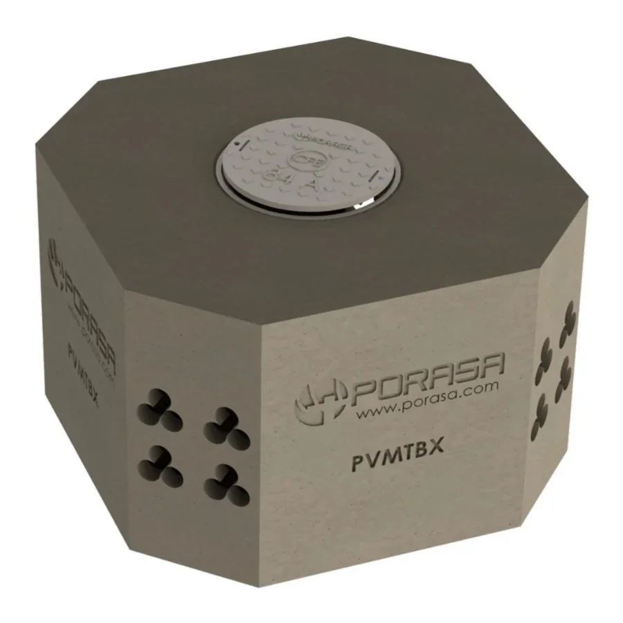 Pozo de Visita MT Banqueta X CFE PVMTBX — Polimérico