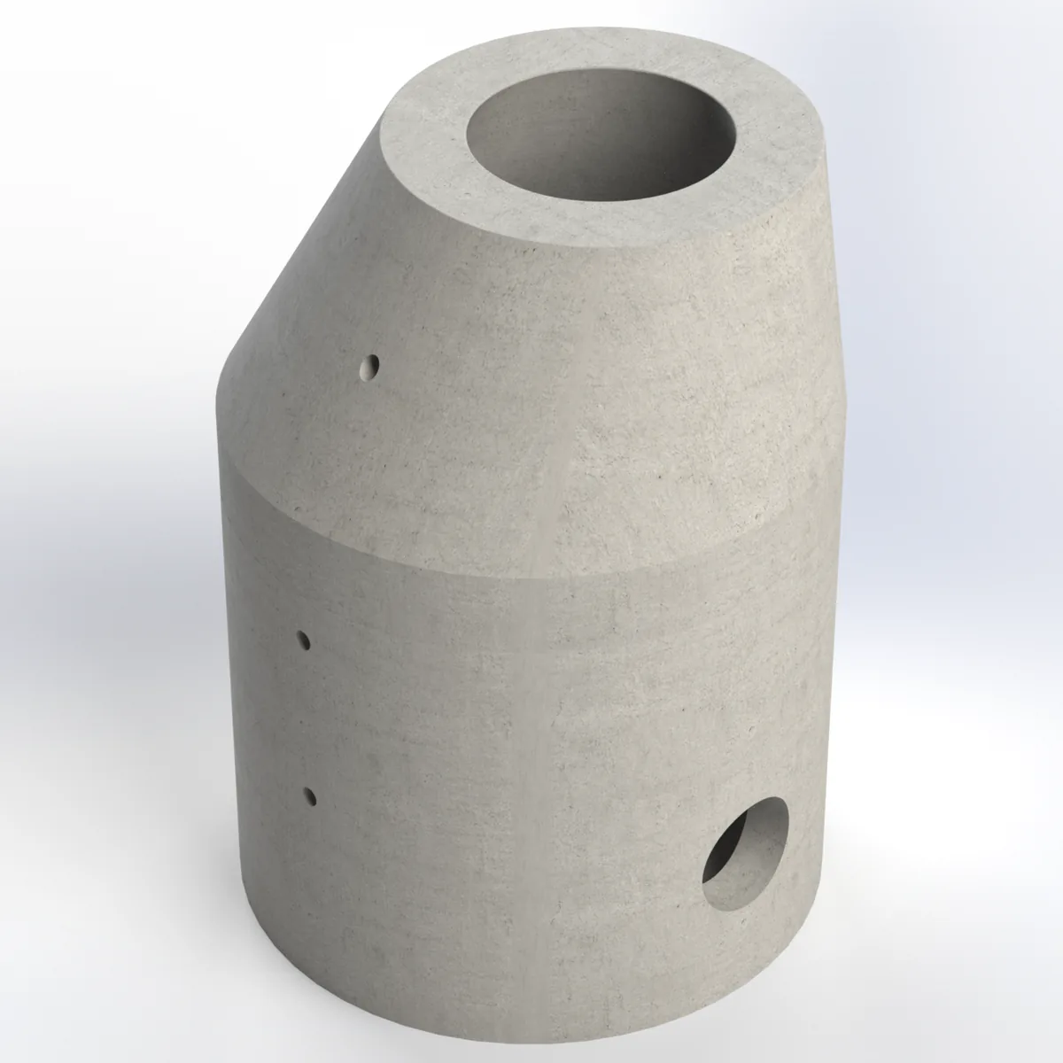 Pozo de Visita Sanitario prefabricado de 1.40 a 2.00 m — concreto hidráulico