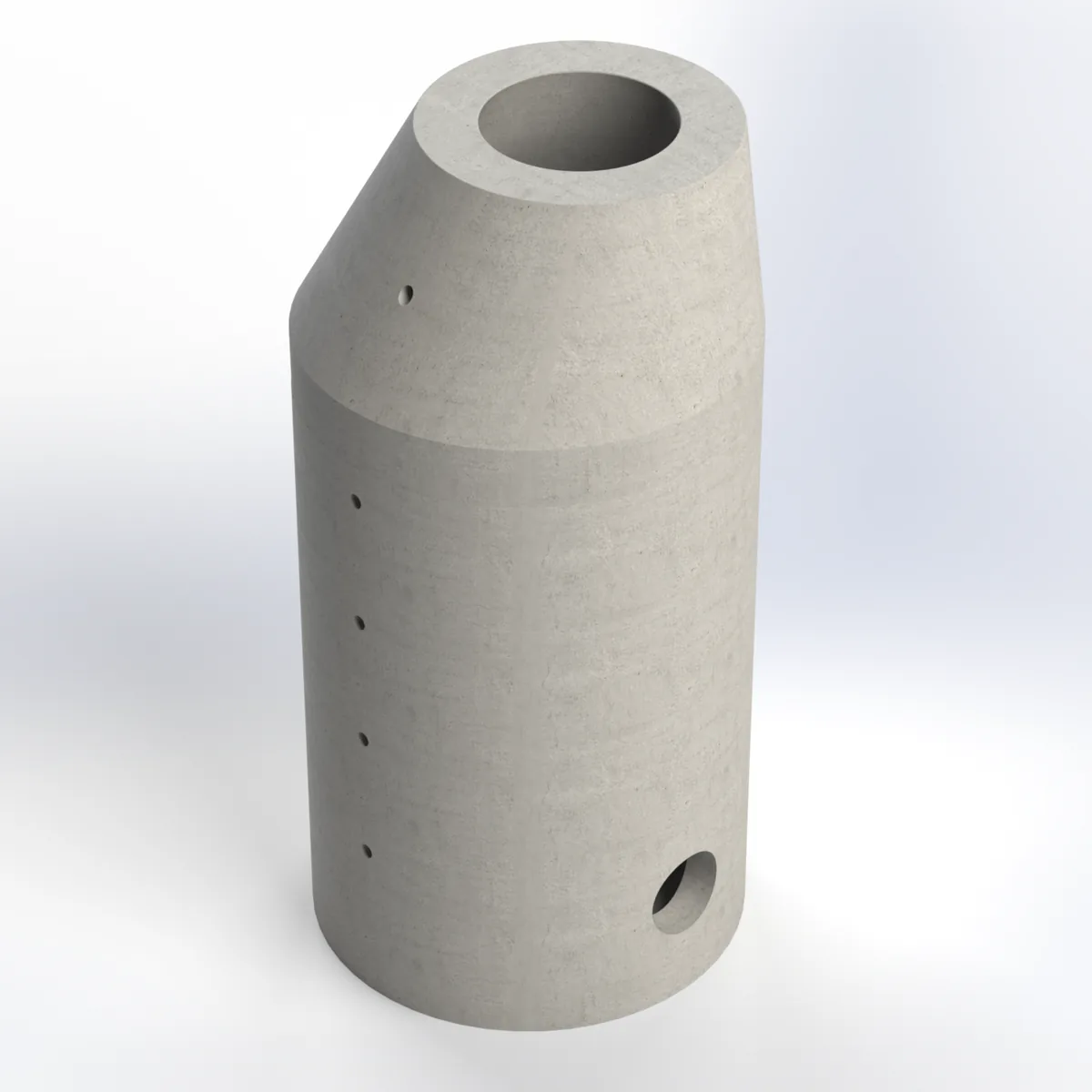 Pozo de Visita Sanitario prefabricado de 2.60 a 3.00 m — concreto hidráulico