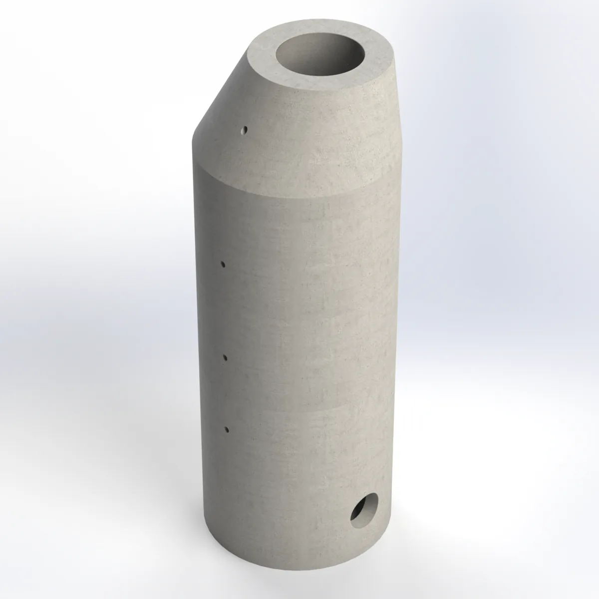 Pozo de Visita Sanitario prefabricado de 3.60 a 4.00 m — concreto hidráulico