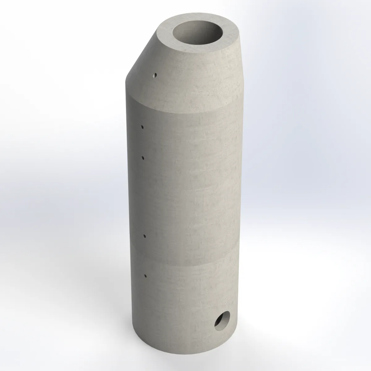 Pozo de Visita Sanitario prefabricado de 4.10 a 4.50 m — concreto hidráulico